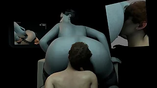 Lady Dimitrescu Gets Will not hear of Manthing to Eat Will not hear of Pussy